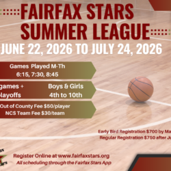Fairfax Stars 2026 Summer League | Early Bird